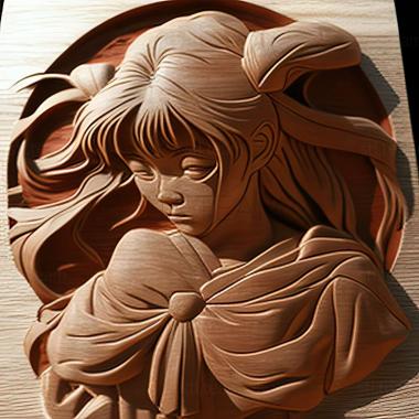 3D model Inuyasha Rumiko Takahashi (STL)